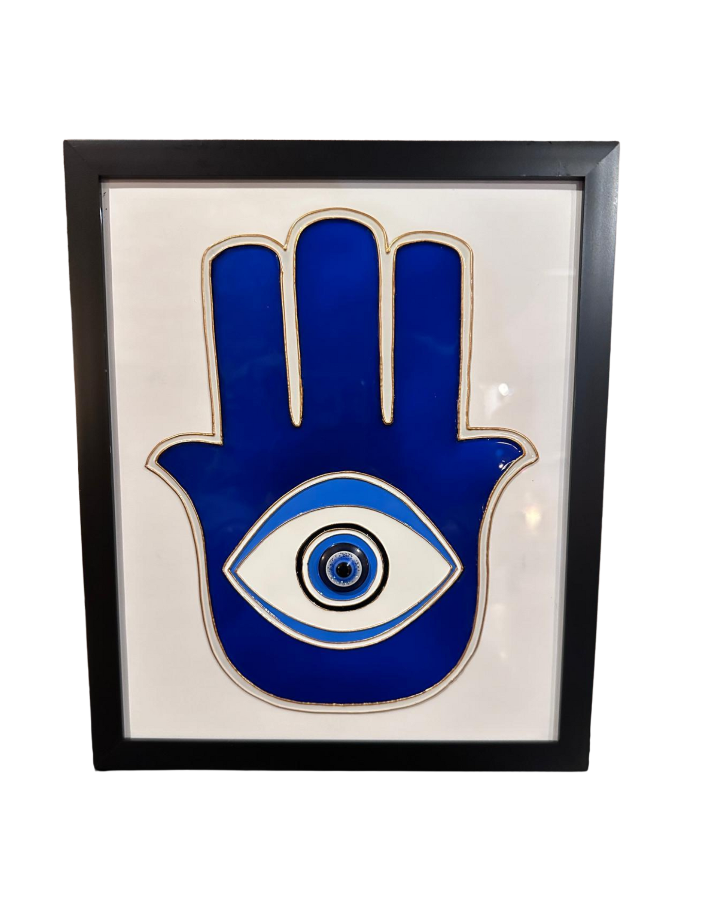 Custom Hand-Painted Glass Artwork – 8x10