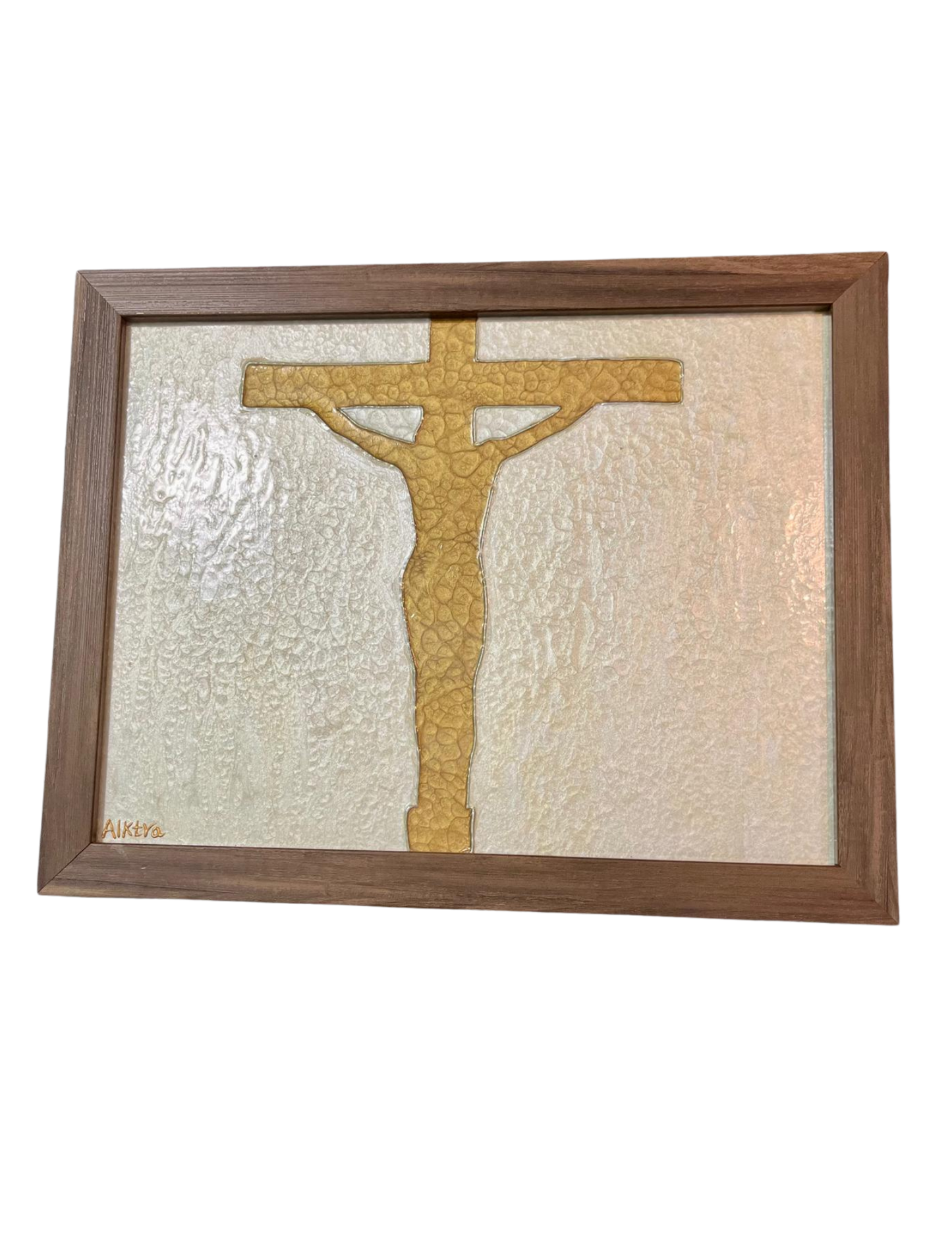 Custom Hand-Painted Glass Artwork – 8x10