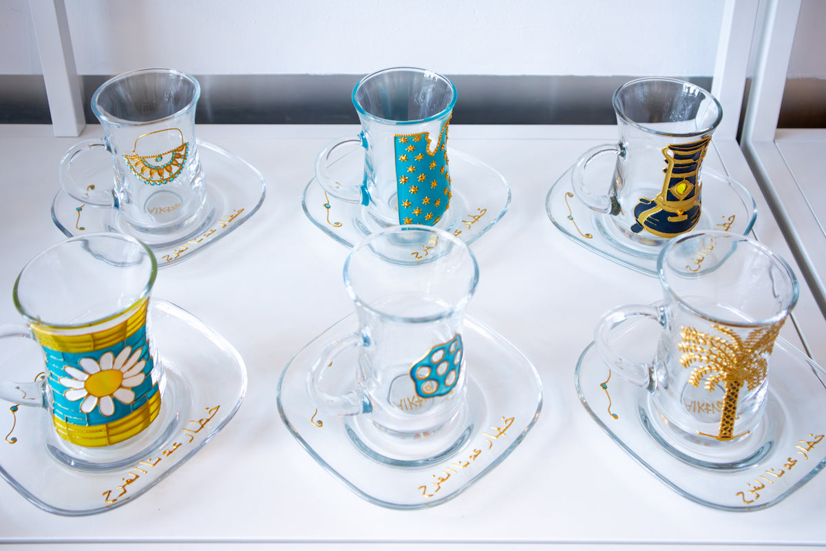 Iraqi Traditional Tea Cup Set