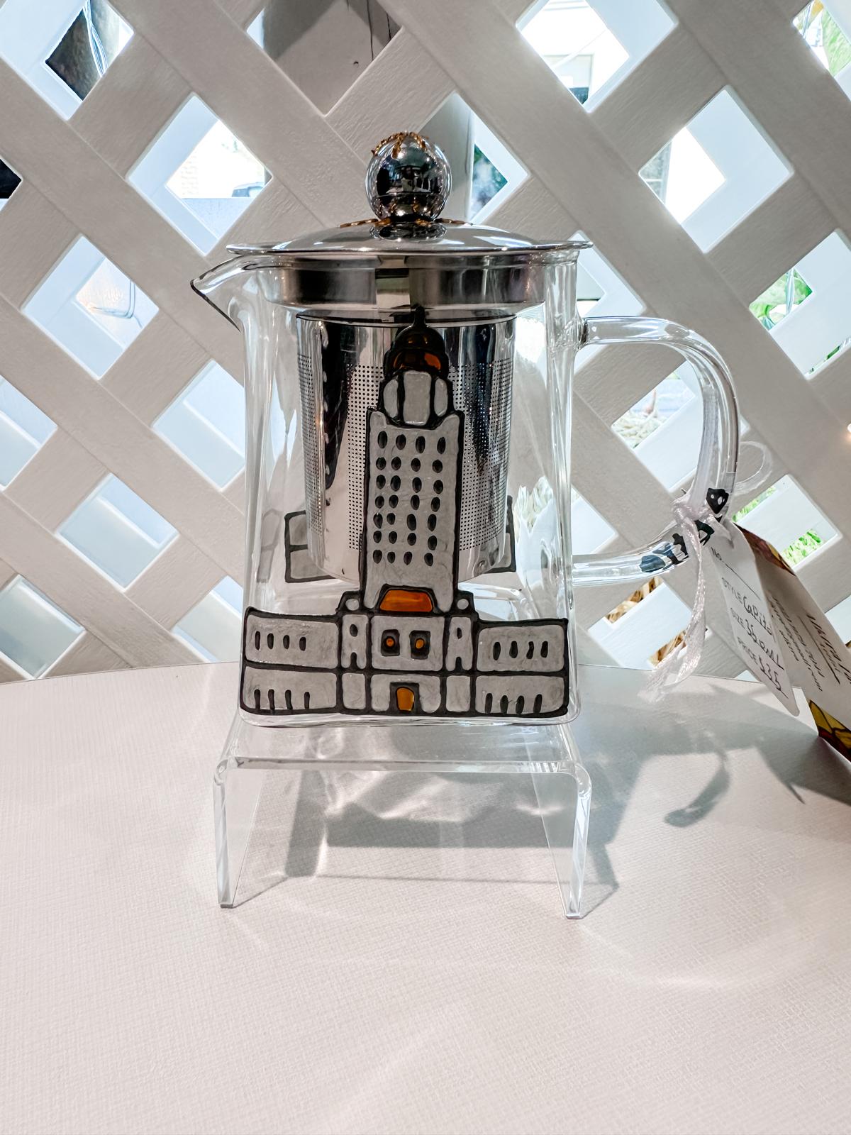 Teapot with Loose Leaf Strainer