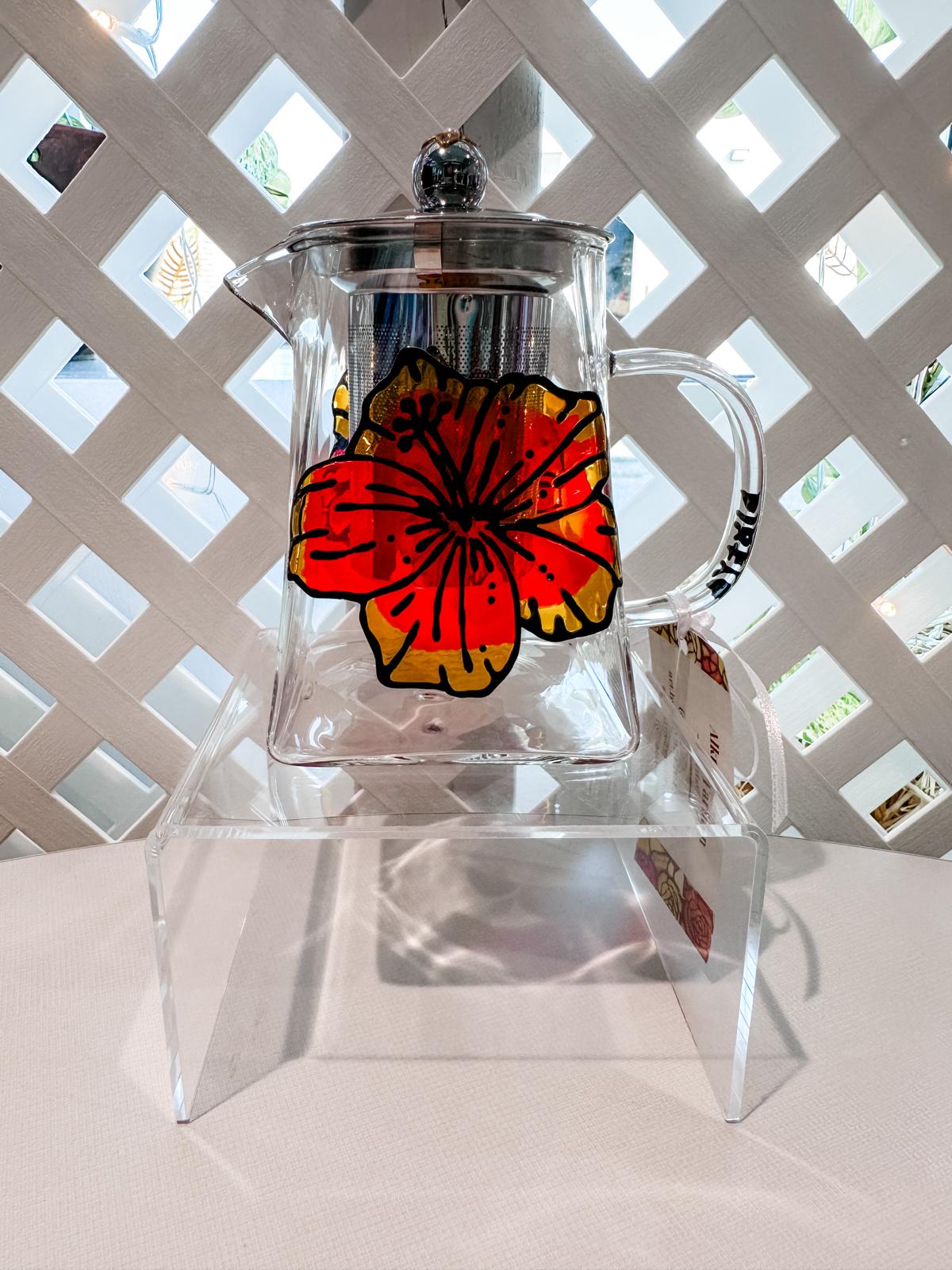 Teapot with Loose Leaf Strainer