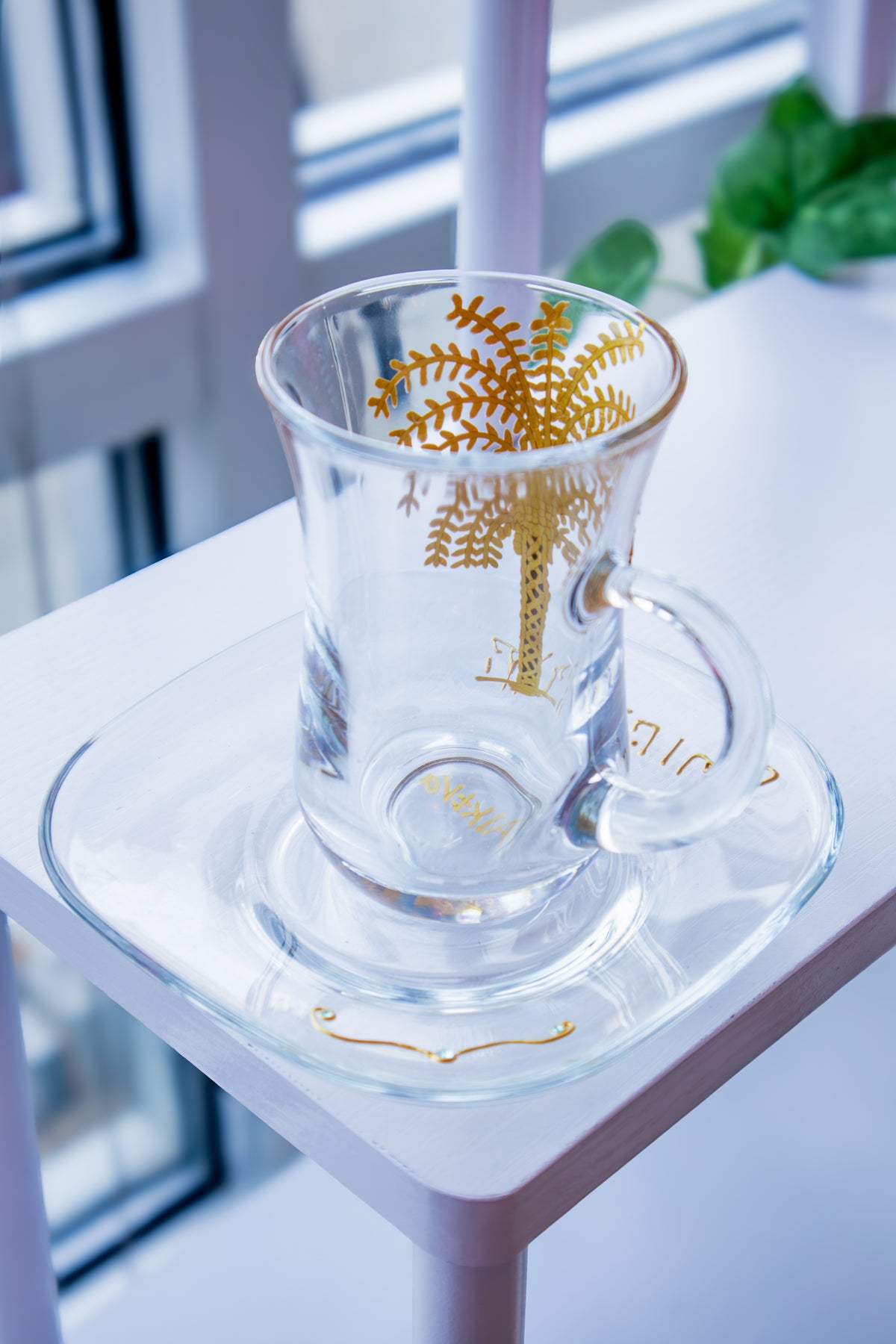 Arabian Tea Cup with Palm Tree