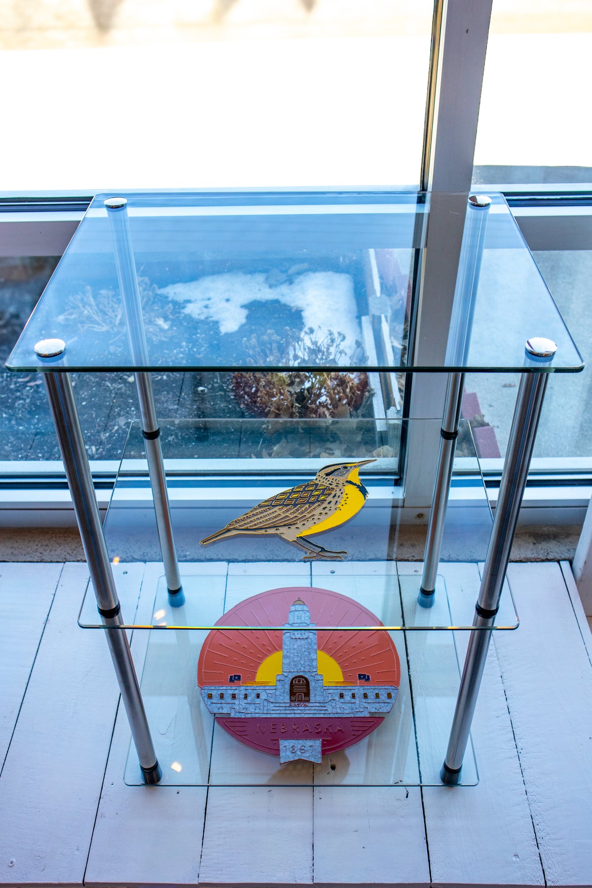 State Capitol & Meadowlark Coffee Table
